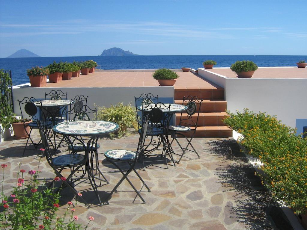 Hotel Punta Barone Santa Marina Salina Kültér fotó